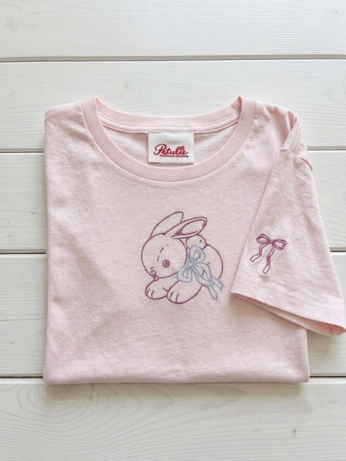 Bunny Little Friend Tee - Pink
