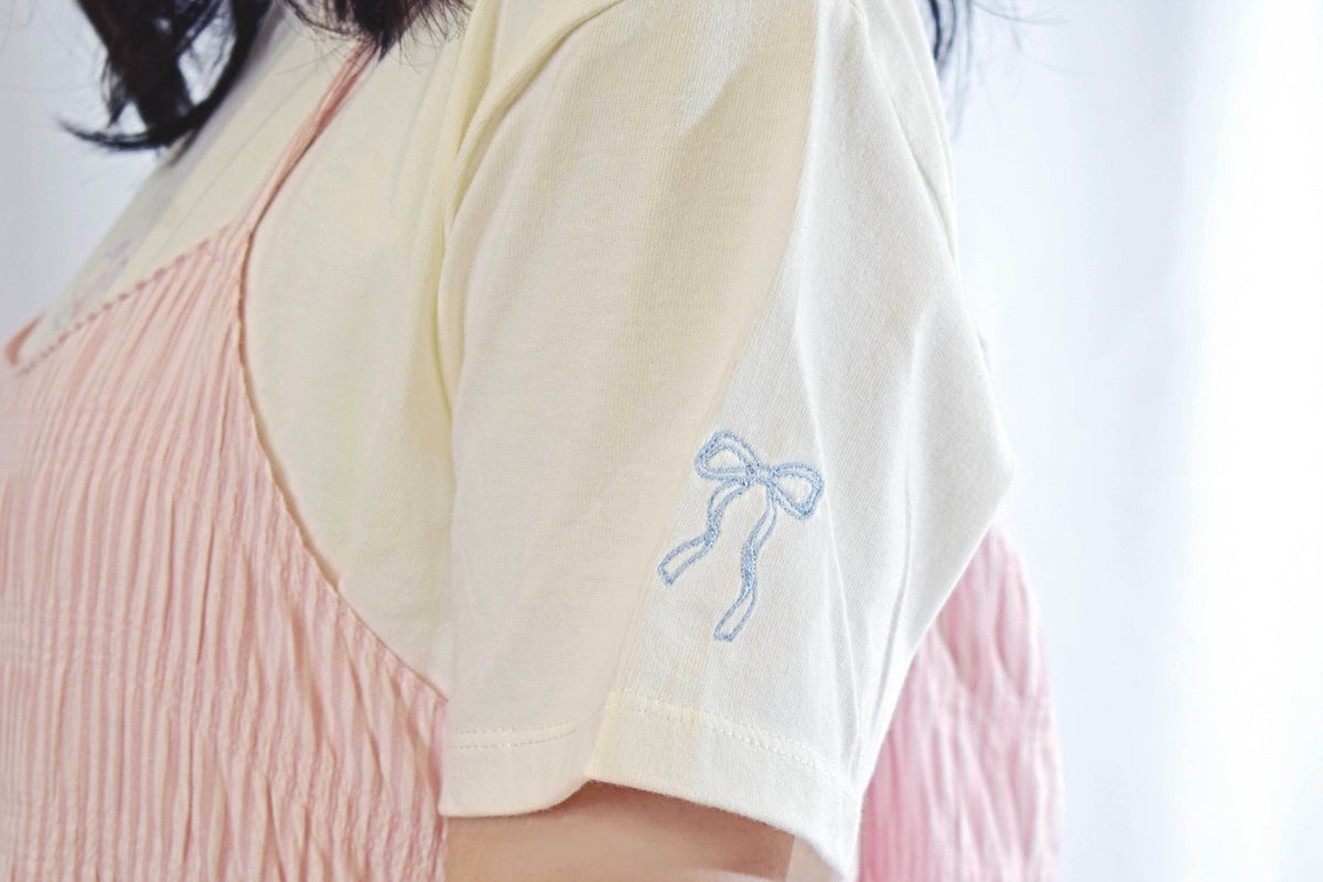 Friends Little Friend Tee - V.White