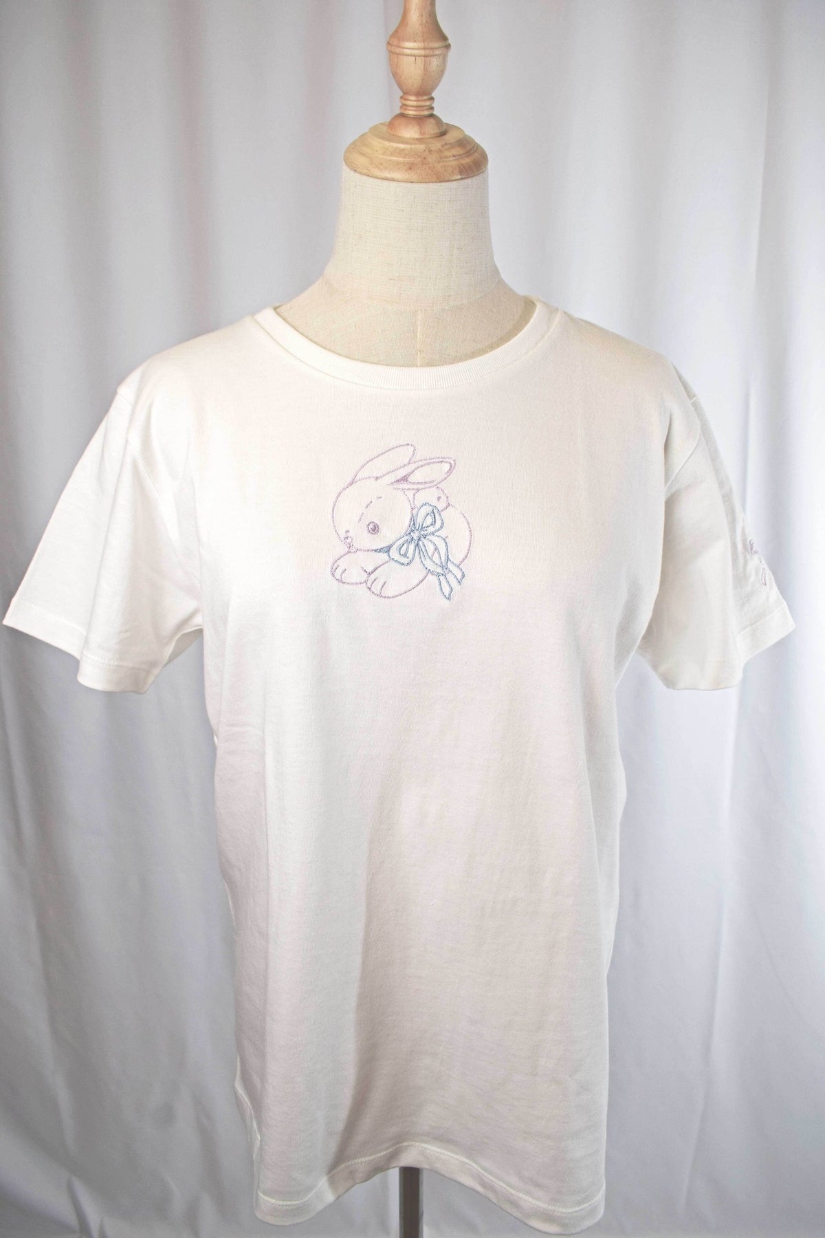 Bunny Little Friend Tee - V.White