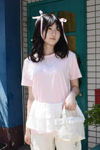 Bunny Petit Lace Tote - NATURAL