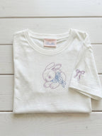 Bunny Little Friend Tee - V.White