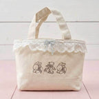 Friends Petit Lace Tote - NATURAL