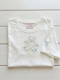 Teddy Little Friend Tee - V.White