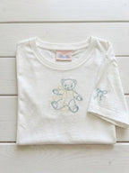 Teddy Little Friend Tee - V.White