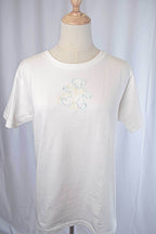 Teddy Little Friend Tee - V.White