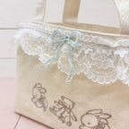 Friends Petit Lace Tote - NATURAL