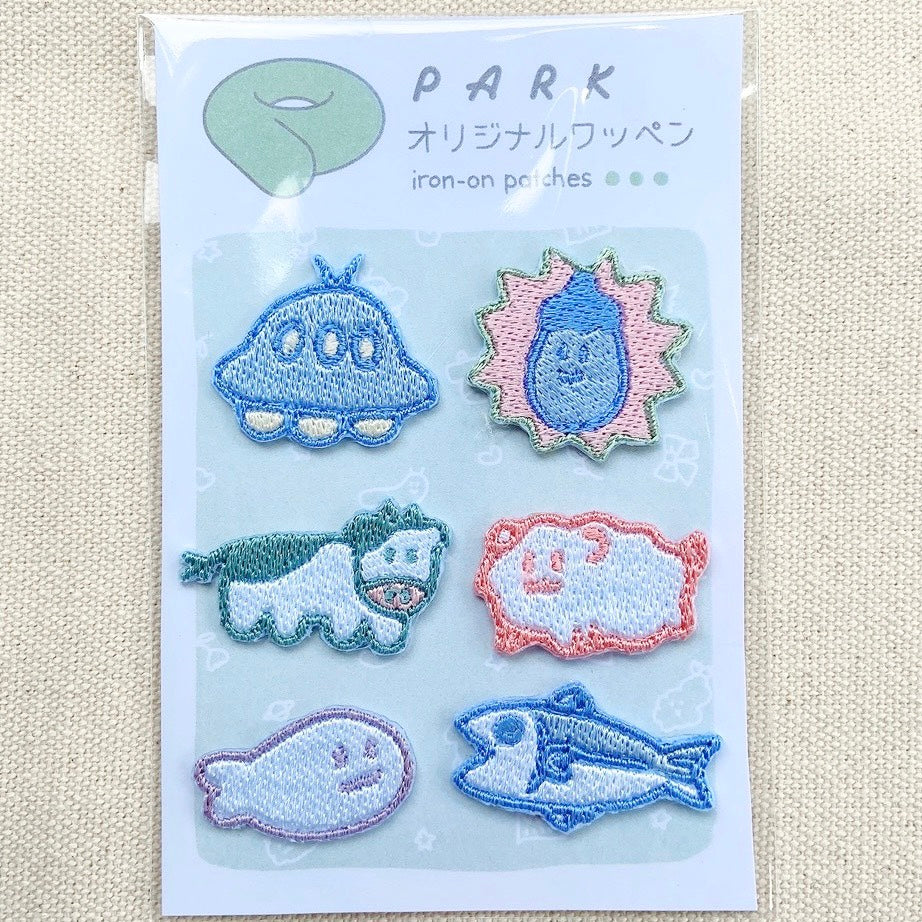 PARK オリジナルミニワッペンセット　D