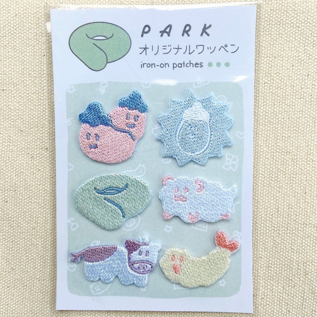 PARK オリジナルミニワッペンセット　F