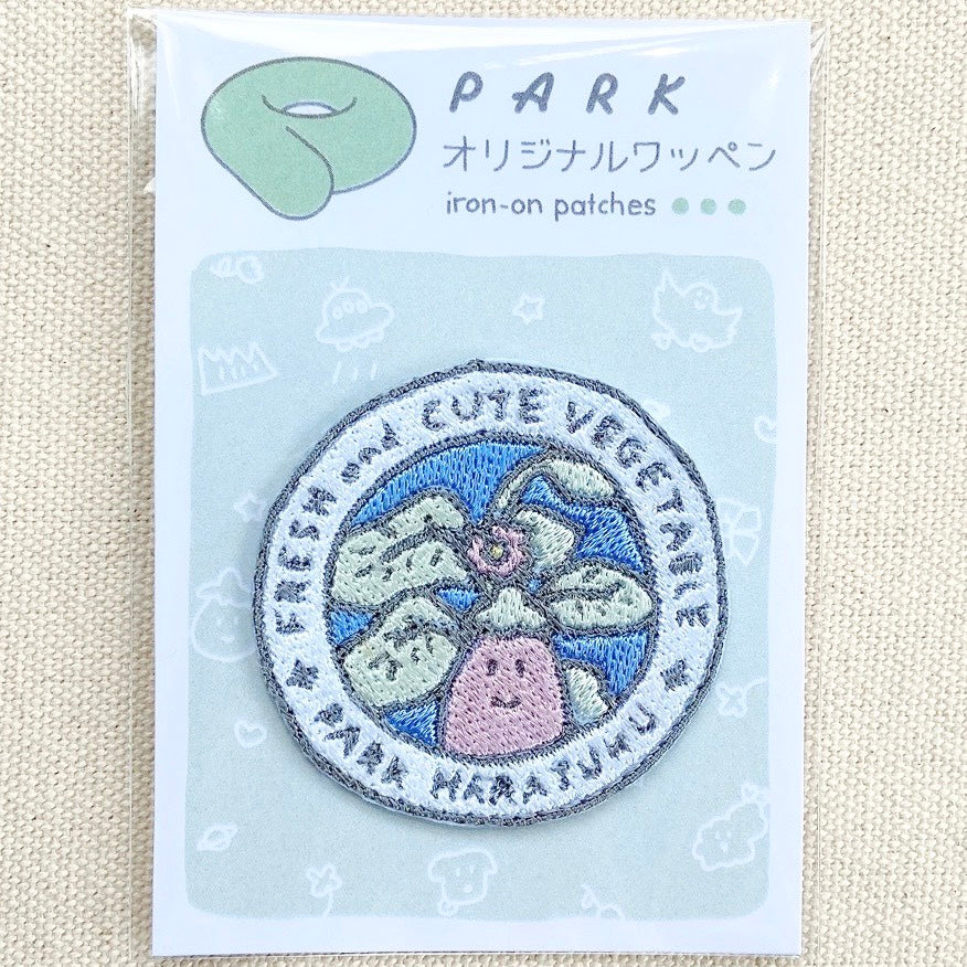 PARKオリジナル　刺繍ワッペン　ナスコイン