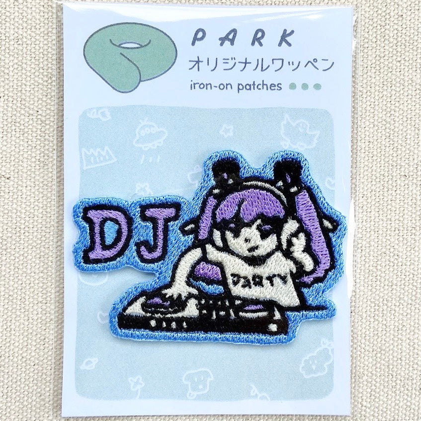 PARKオリジナル　刺繍ワッペン　DJカカオ