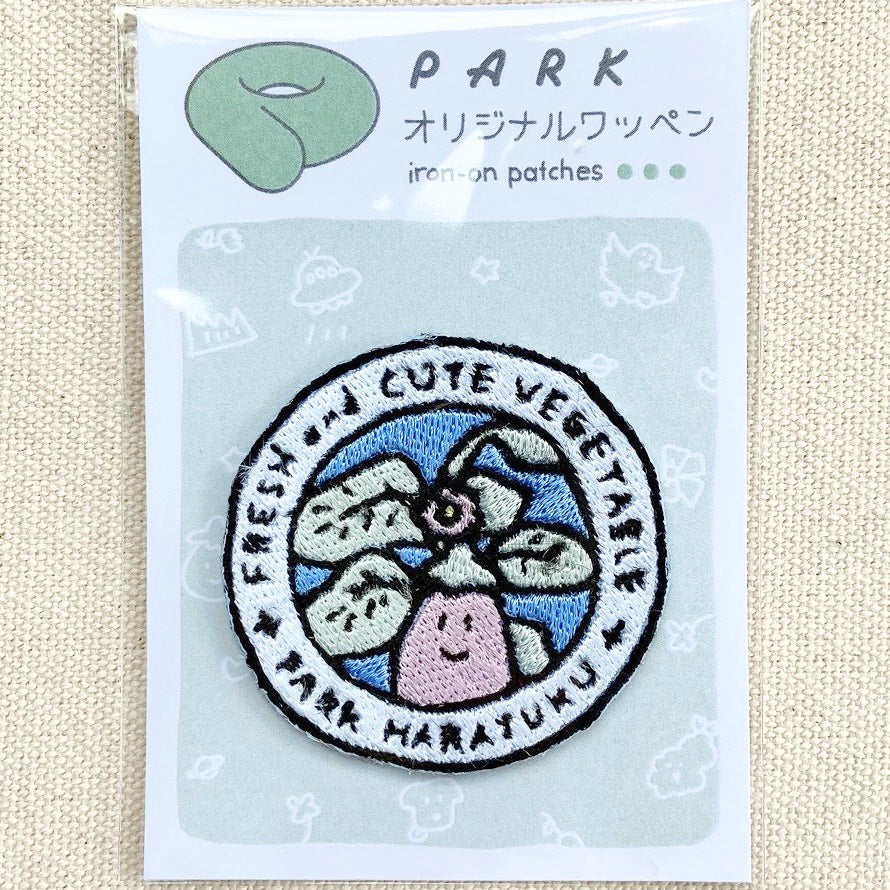 PARKオリジナル　刺繍ワッペン　ナスコイン