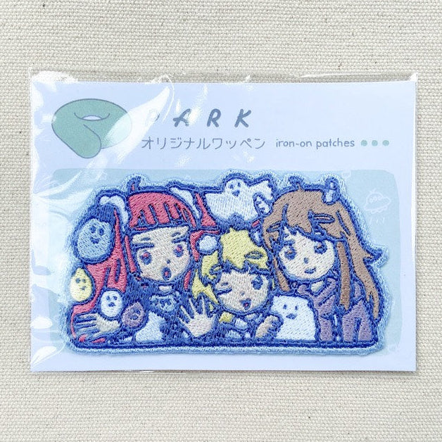 PARKオリジナル　刺繍ワッペン　りとことまり　WINDOW