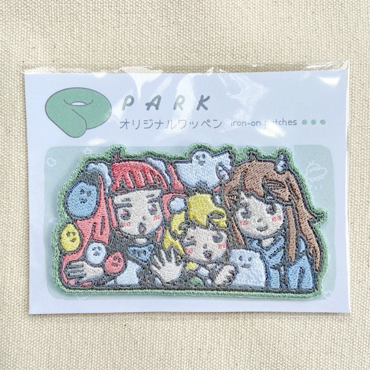 PARKオリジナル　刺繍ワッペン　りとことまり　WINDOW