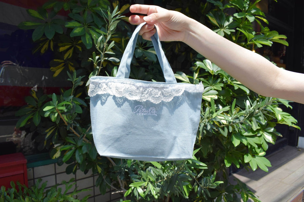 Bunny Petit Lace Tote - BLUE