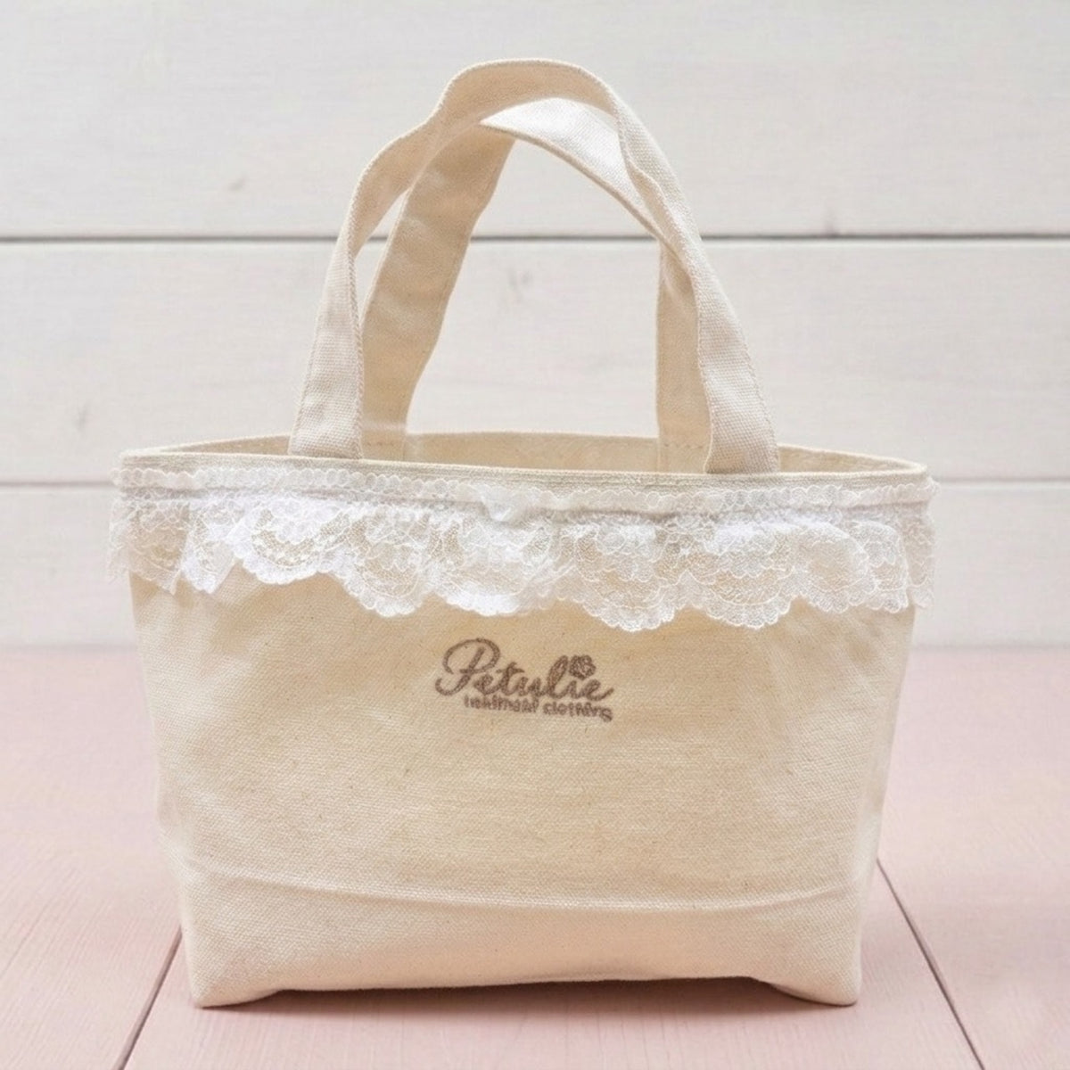 Friends Petit Lace Tote - NATURAL