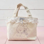 Bunny Petit Lace Tote - NATURAL