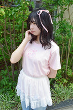 Bunny Little Friend Tee - Pink