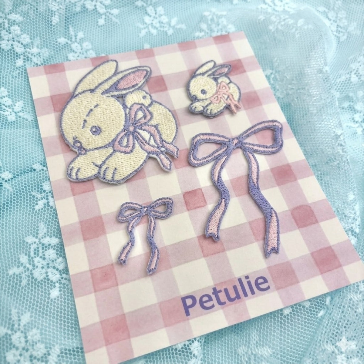 Bunny Patch Set - PINK