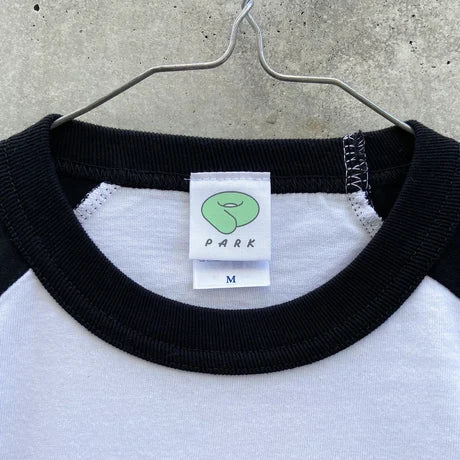 カカオのサーフラグランロンT ブラック（Cacao’s Surf Raglan Long Sleeve T-shirt Black）