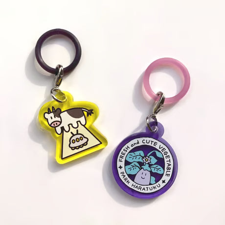 ナスの丸いアンブレラマーカー（Eggplant Round Umbrella Marker）