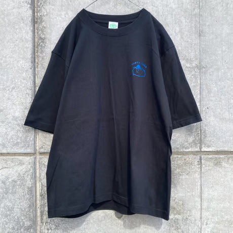 モルケーキ BIGシルエットTシャツ ブラック（Guinea Pig Cake Over Size T-Shirt Black）