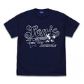 【COSPA】ソニック アメリカン Tシャツ [ソニック・ザ・ヘッジホッグ]　ネイビー