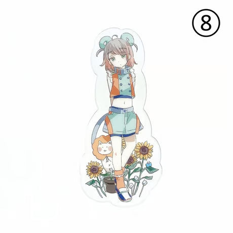 PARKのキャラクター 全身クリアステッカー （PARK Character Full Body Clear Sticker ）