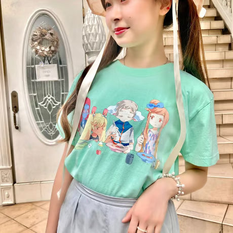 【東京ガンボ】晩餐　S/S Tee　SHIRT　ライトイエロー