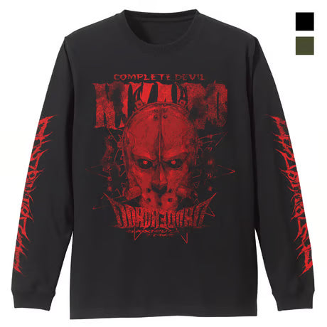 【COSPA】悪魔ニカイドウ 袖ロングスリーブTシャツ　ブラック [ドロヘドロ（原作版）]