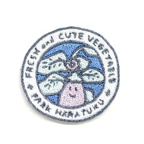 PARKオリジナル　刺繍ワッペン　ナスコイン