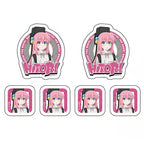 【二次元COSPA】描き下ろし 後藤ひとり ミニステッカーセット ストリートファッションVer. [アニメ「ぼっち・ざ・ろっく！」] 6934-0113