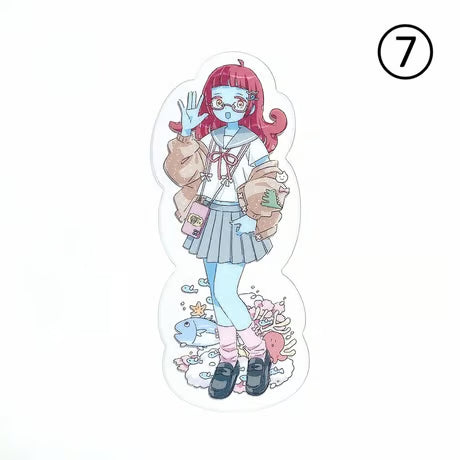 PARKのキャラクター 全身クリアステッカー （PARK Character Full Body Clear Sticker ）