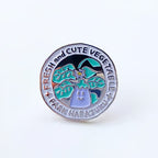 ナスコインピンバッジ（Eggplant Coin Pin Badge）
