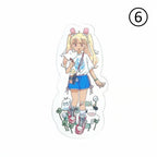 PARKのキャラクター 全身クリアステッカー （PARK Character Full Body Clear Sticker ）