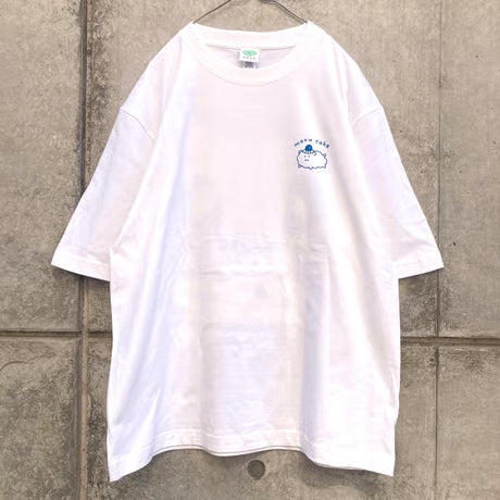 モルケーキ BIGシルエットTシャツ ホワイト（Guinea Pig Cake Over Size T-Shirt White）