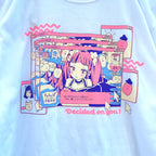 まりとデート Ｔシャツ Ver2.0 ホワイト（Date with Mari T-Shirt Ver2.0 White）