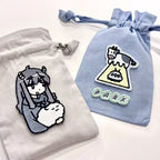PARKオリジナル　刺繍ワッペン　ナスコイン