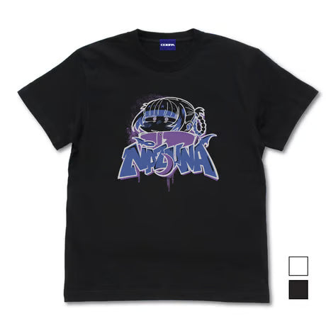 【COSPA】ナズナ ペイントアート Tシャツ [よふかしのうた]　ブラック 1142-2861