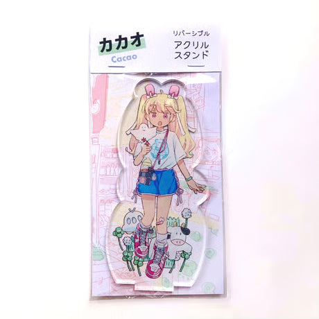 カカオ リバーシブル アクリルスタンド（Cacao Reversible Acrylic Stand）