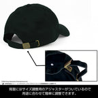 【COSPA】刺繍ローキャップ for PlayStation [プレイステーション] カラー：BLACK 6604-1886