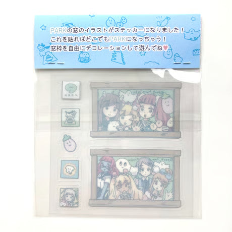 どこでもPARK！クリアステッカー（PARK Anywhere! Clear Stickers）