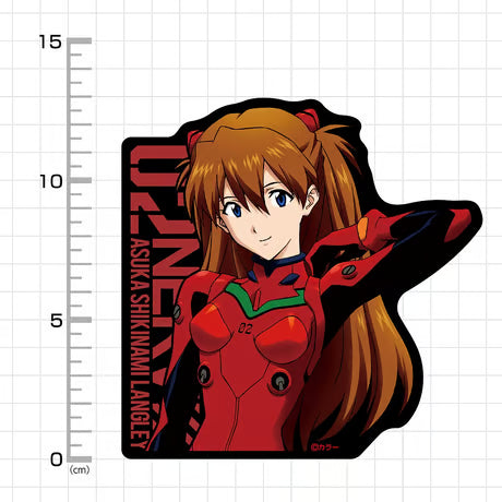 【COSPA】式波・アスカ・ラングレー 屋外対応ステッカー [EVANGELION] 0135-0320