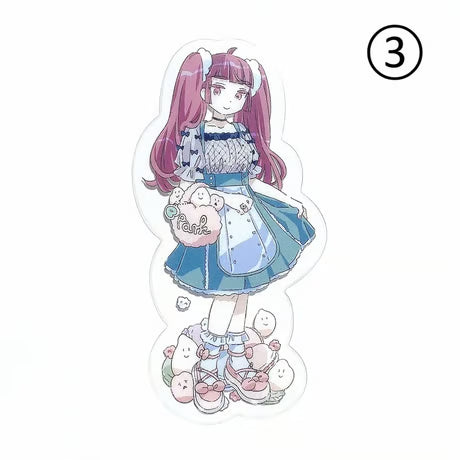 PARKのキャラクター 全身クリアステッカー （PARK Character Full Body Clear Sticker ）