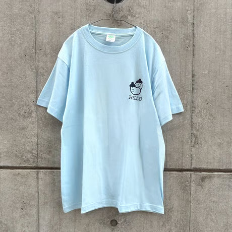 TODAY’S NASU Tシャツ ライトブルー（Today‘s Eggplant T-Shirt Light Blue）