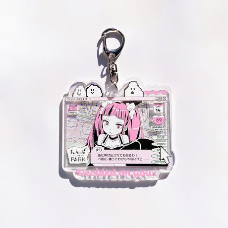 まりとデート　アクリルキーホルダー