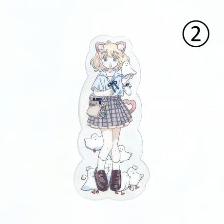 PARKのキャラクター 全身クリアステッカー （PARK Character Full Body Clear Sticker ）