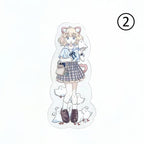 PARKのキャラクター 全身クリアステッカー （PARK Character Full Body Clear Sticker ）