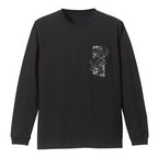 【COSPA】SONIC＆SHADOW 袖ロングスリーブTシャツ ブラック [ソニック・ザ・ヘッジホッグ] 0383-1749