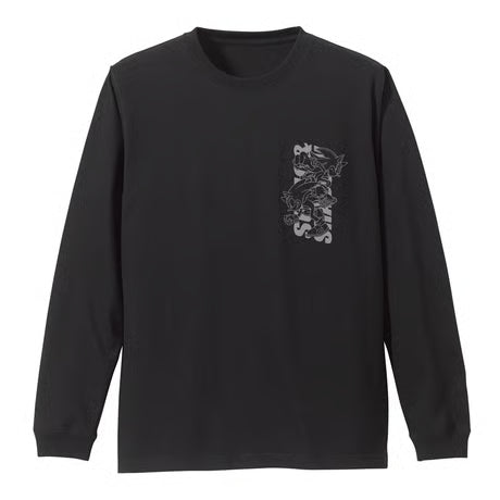 【COSPA】SONIC＆SHADOW 袖ロングスリーブTシャツ ブラック [ソニック・ザ・ヘッジホッグ] 0383-1749