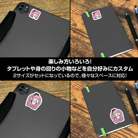 【二次元COSPA】描き下ろし 後藤ひとり ミニステッカーセット ストリートファッションVer. [アニメ「ぼっち・ざ・ろっく！」] 6934-0113